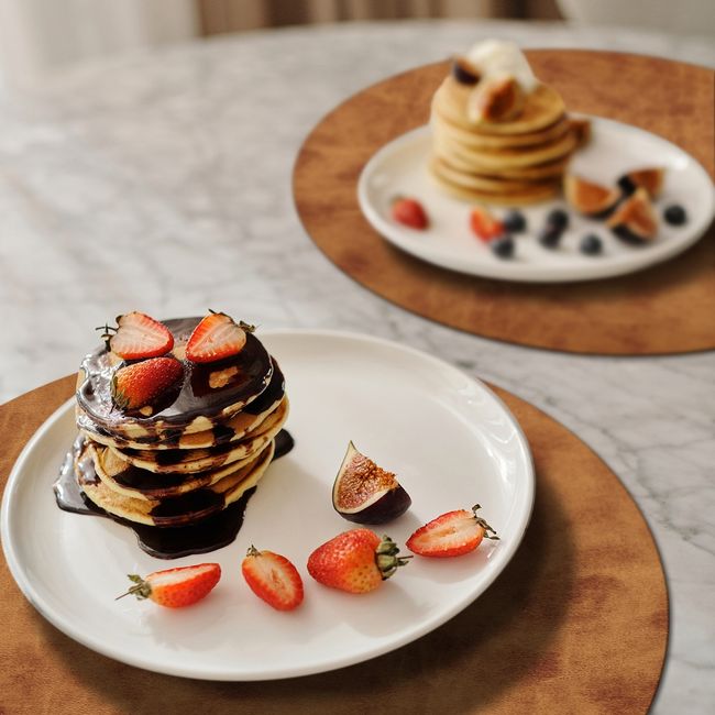 DAVANTI - Set 6 Individuales Blonde  Redondo