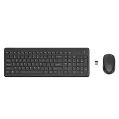 HP - Teclado y Mouse Inalámbrico 330 Negro