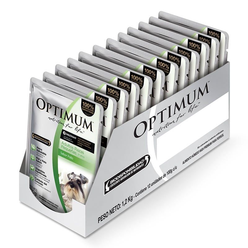 OPTIMUM - Optimum - Alimento Húmedo Adultos Razas Pequeñas