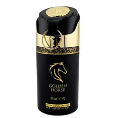 RIIFFS PARFUMS - RIIFFS LUXURY GOLDEN HORSE PERFUMED BODY SPRAY 250ML