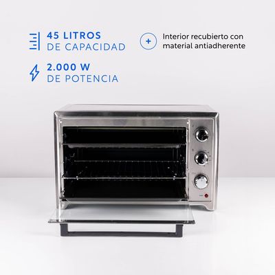 Imagen 2 del producto Horno electrico Oven Master 45 L + Conveccion y Spiedo