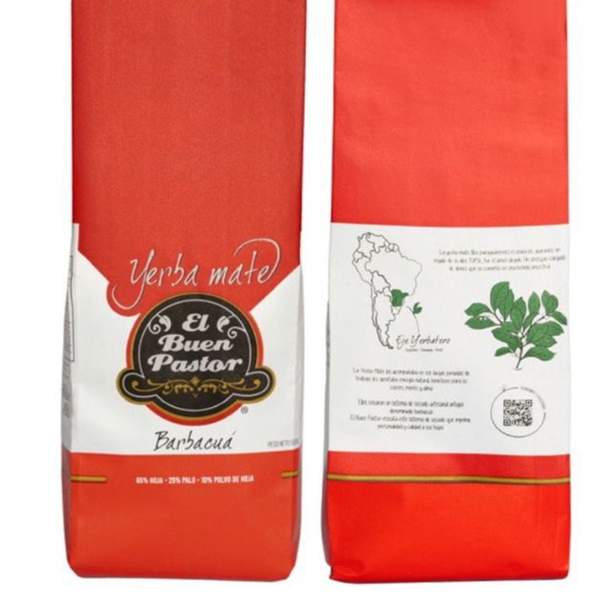 EL BUEN PASTOR - Yerba Mate El Buen Pastor Tradicional barbacuá 500g sin gluten