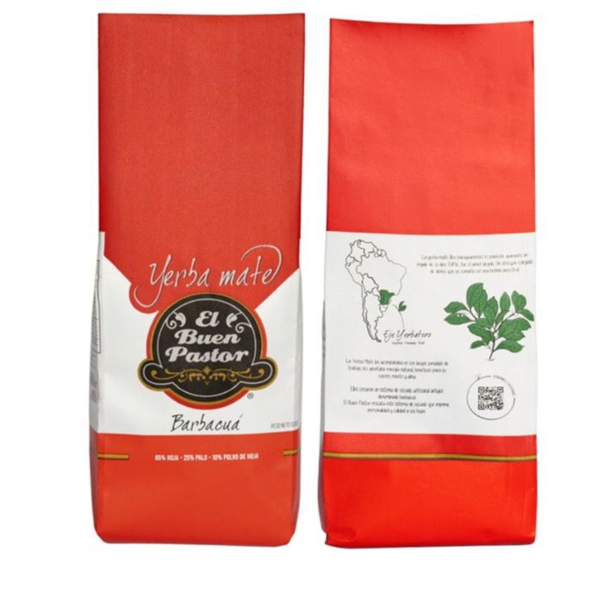 EL BUEN PASTOR - Yerba Mate El Buen Pastor Tradicional barbacuá 500g sin gluten