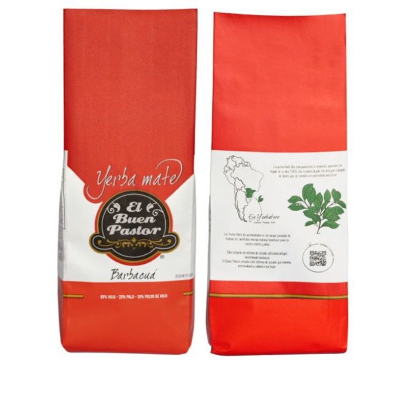 EL BUEN PASTOR - Yerba Mate El Buen Pastor Tradicional barbacuá 500g sin gluten