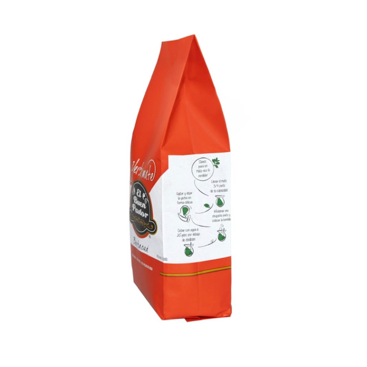 EL BUEN PASTOR - Yerba Mate El Buen Pastor Tradicional barbacuá 500g sin gluten