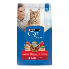 CAT CHOW - - Alimento Gato Adulto Defense Plus Carne 8 KG