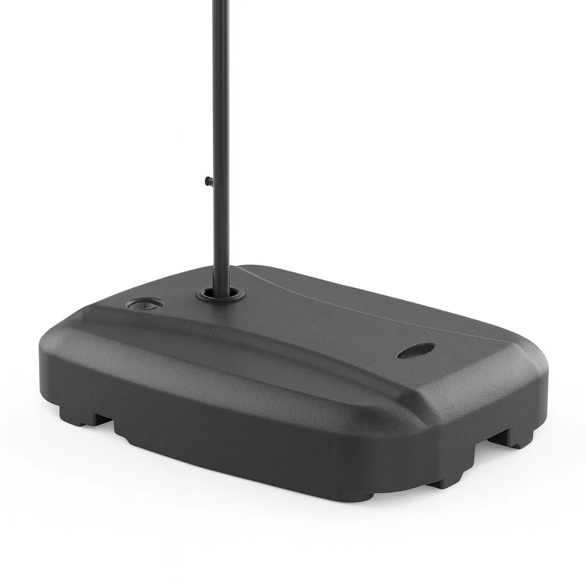 JAVIMATE - Base Para Quitasol Negra Con Ruedas 60 Litros