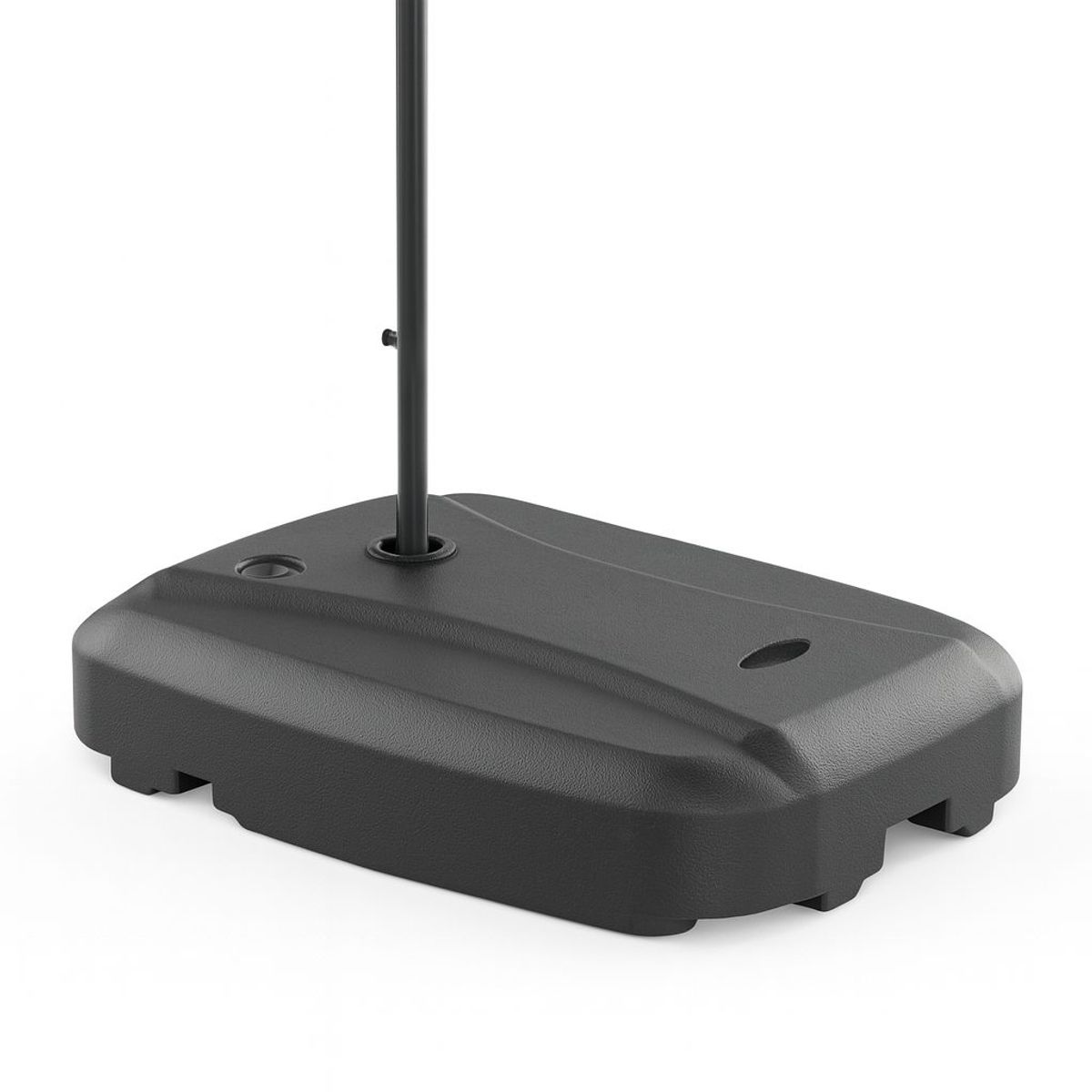 JAVIMATE - Base Para Quitasol Negra Con Ruedas 60 Litros