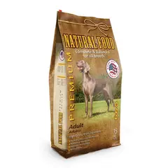 NATURAL FOOD - - Alimento Perro Adulto Todas las Razas 15 KG