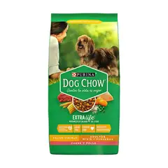 DOG CHOW - - Alimento Adulto Minis y Pequeños Carne y Pollo 18 KG