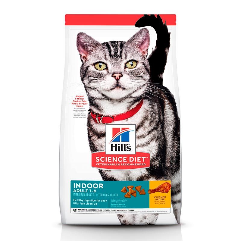 HILLS - Hills Science Diet - Adult Indoor Chicken Recipe Cat 1.58 KG