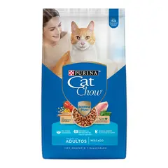 CAT CHOW - - Alimento Gato Adulto Defense Plus Pescado 3 KG