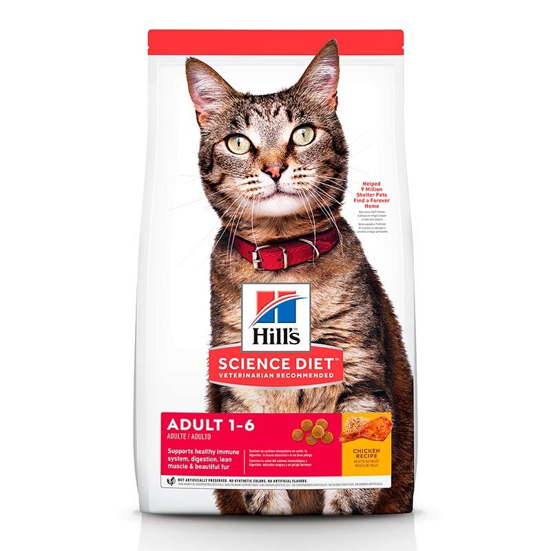 HILLS - Hills Science Diet - Adult Optimal Care Cat Chicken 3.17 KG