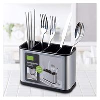 Organizador-escurridor De Cubiertos Con Agujeros De Drenaje