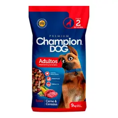 CHAMPION DOG - - Alimento Adultos Carne y Cereales 9 KG