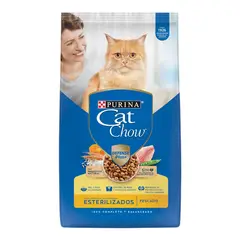 CAT CHOW - - Alimento Gato Esterilizado Defense Plus Pescado 3 KG