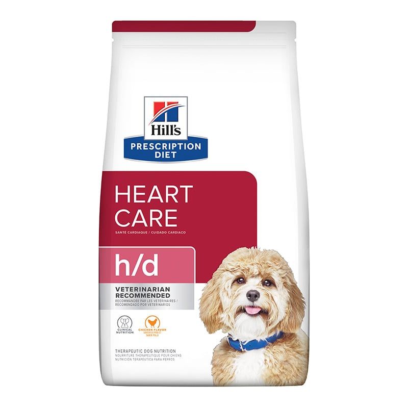 HILLS - Hills Prescription Diet - H/D Heart Care Cuidado Cardiaco 7.98 KG