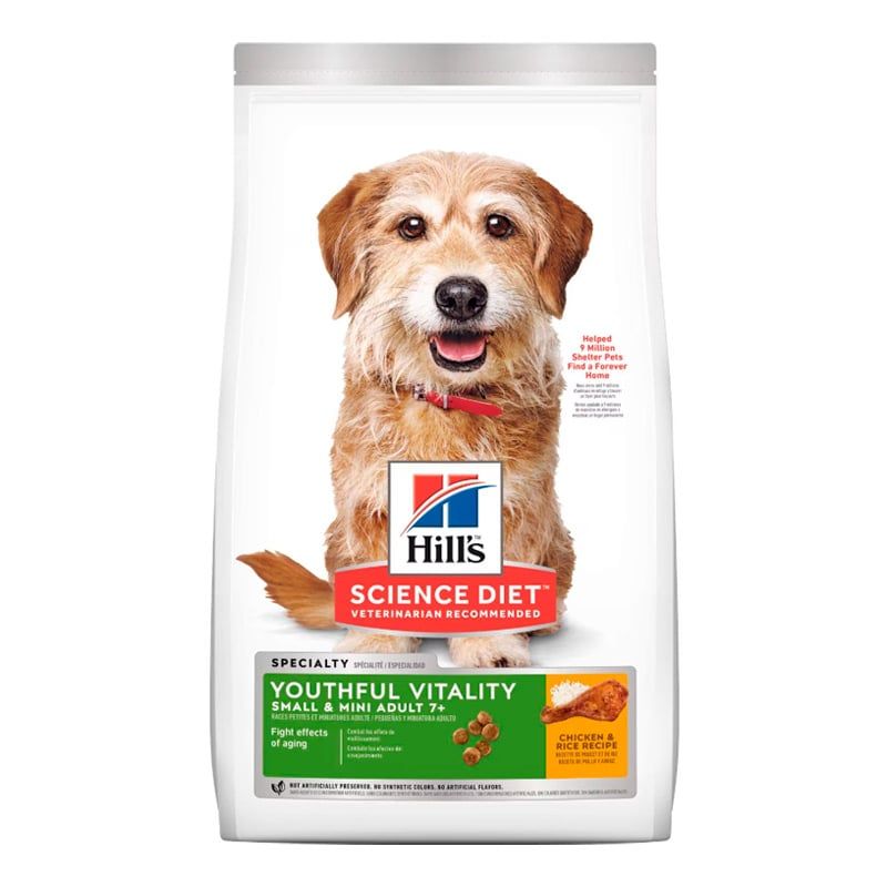 HILLS - Hills Science Diet - Senior 7+ Youthful Vitality Small Mini 1.6 KG