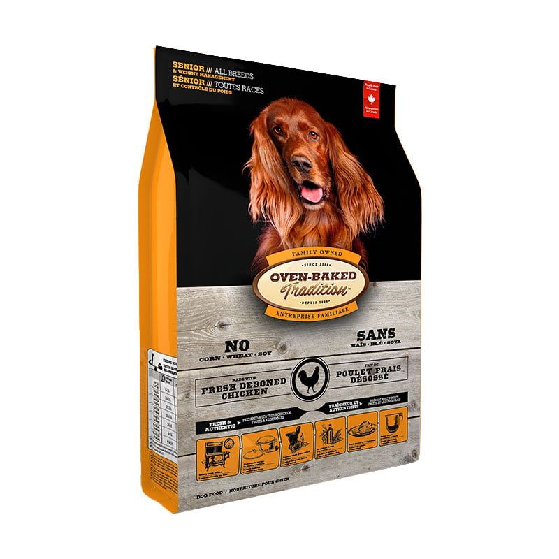 OVEN BAKED TRADITION - Oven Baked Tradition - Alimento Perro Senior Control de Peso 11.34 KG