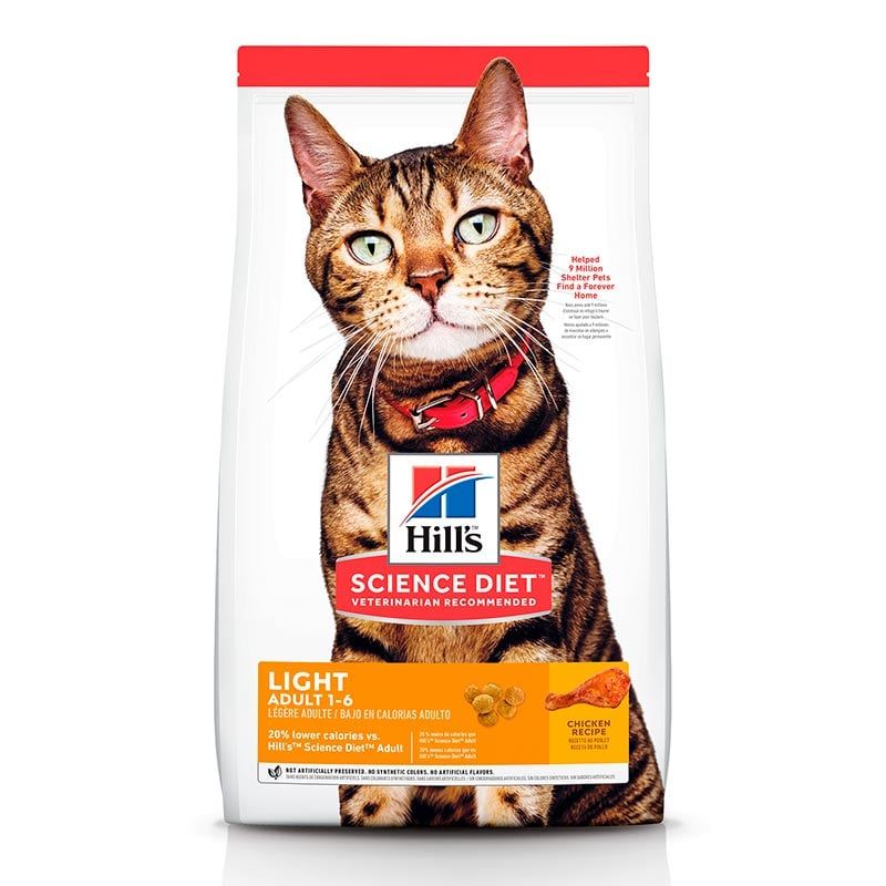 HILLS - Hills Science Diet - Adult Light Chicken Recipe Cat 3.17 KG