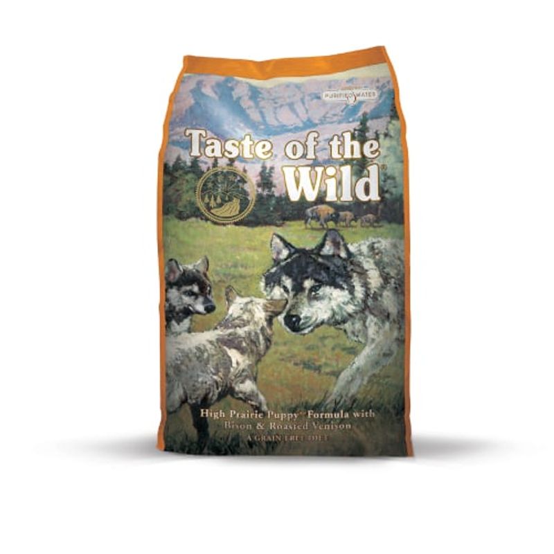 TASTE OF THE WILD - Taste Of The Wild - High Prairie Puppy Venado Bisonte Asado 5.6 KG