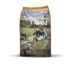 TASTE OF THE WILD - - High Prairie Puppy Venado Bisonte Asado 5.6 KG