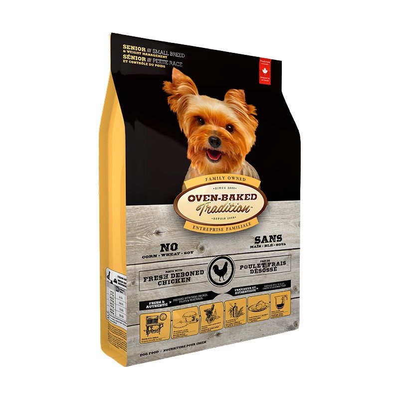 OVEN BAKED TRADITION - Oven Baked Tradition - Alimento Senior Dieta Razas Pequeñas 2.27 KG