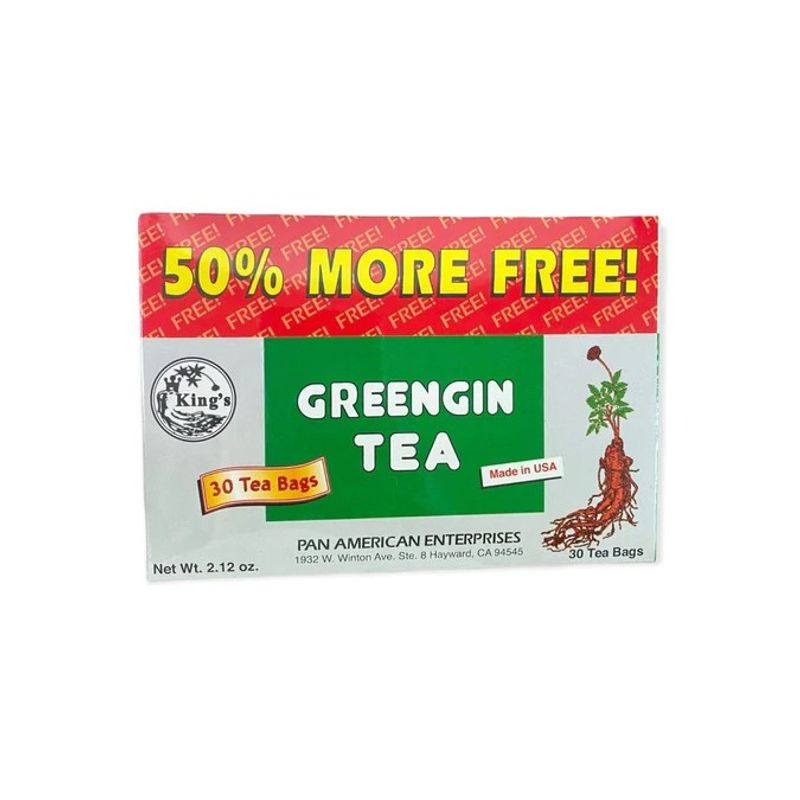 GENERICO - Té Adelgazante Greengin U.s.a.(ginseng) 30 Bolsitas