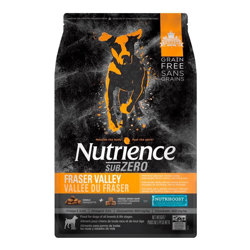 NUTRIENCE - Nutrience SubZero - Alimento Perro Fraser Valley High Protein 10 KG