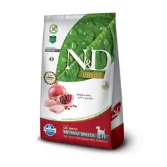 N&D - Prime - Alimento Adulto Raza Mediana Pollo 2.5 KG