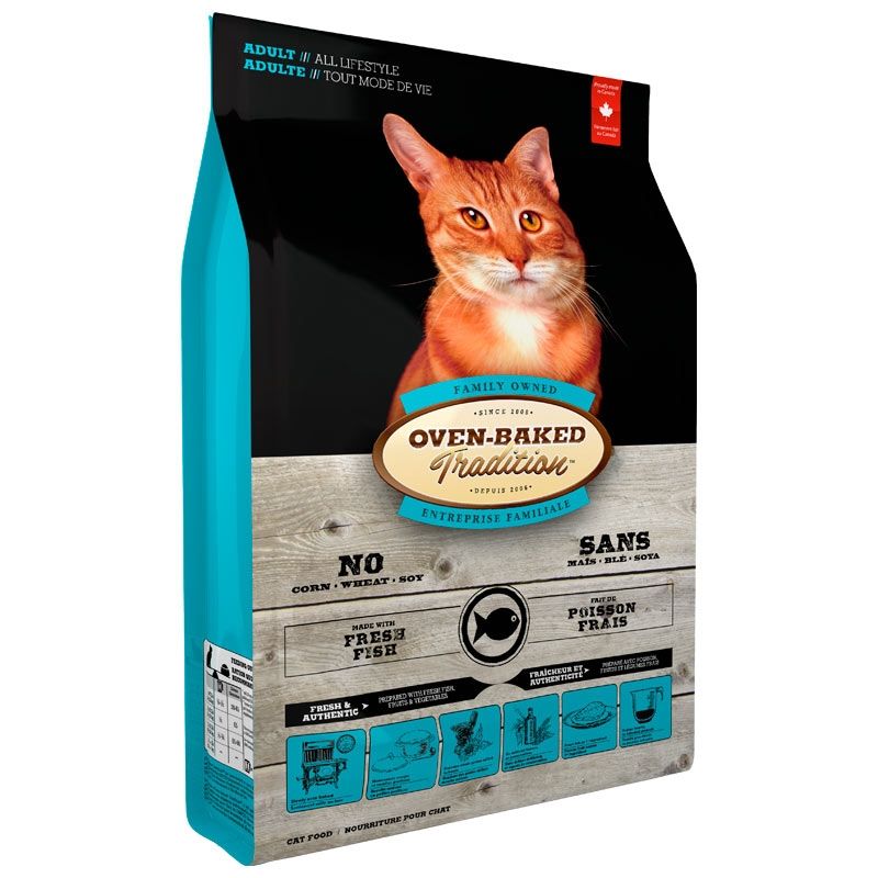OVEN BAKED TRADITION - Oven Baked Tradition - Alimento para Gato Adulto Pescado 2.27 KG