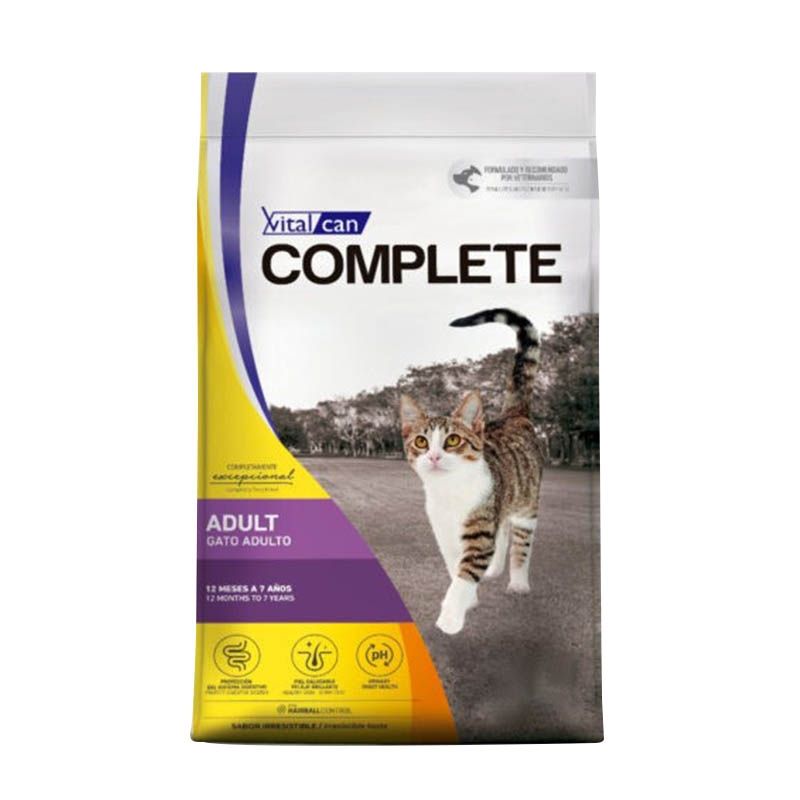 VITALCAN - Vitalcan Complete - Alimento para Gato Adulto 24 KG (Pack Ahorro)
