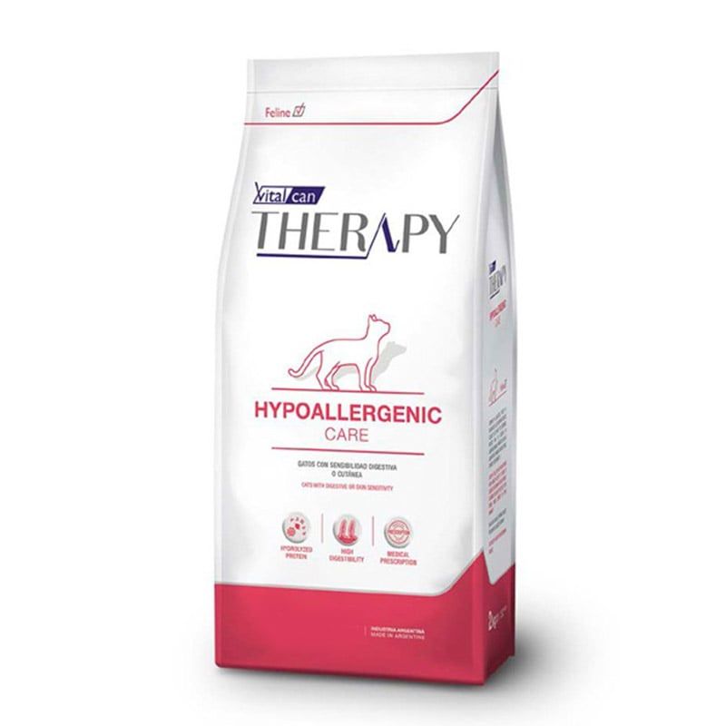 VITALCAN - Vitalcan Therapy - Alimento Hipoalergénico Cuidado para Gato 2 KG