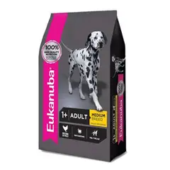 EUKANUBA - - Alimento para Perro Adulto Raza Mediana 15 KG