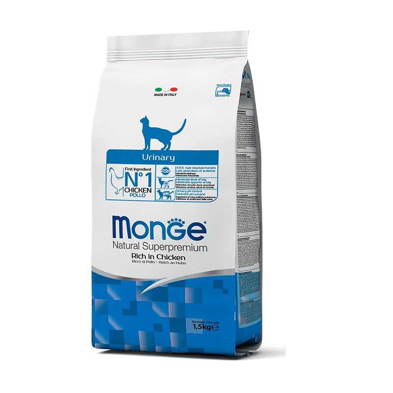 MONGE - Monge - Alimento Urinary para Gato Pollo 1.5 KG