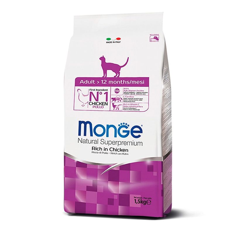 MONGE - Monge - Adult Chicken Cat 1.5 KG.