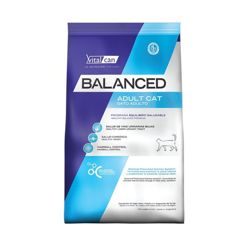 VITALCAN - Vitalcan Balanced - Alimento para Gato Adulto 7.5 KG