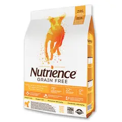 NUTRIENCE - Grain Free - Alimento Perro Pavo, Pollo y Arenque 10 KG