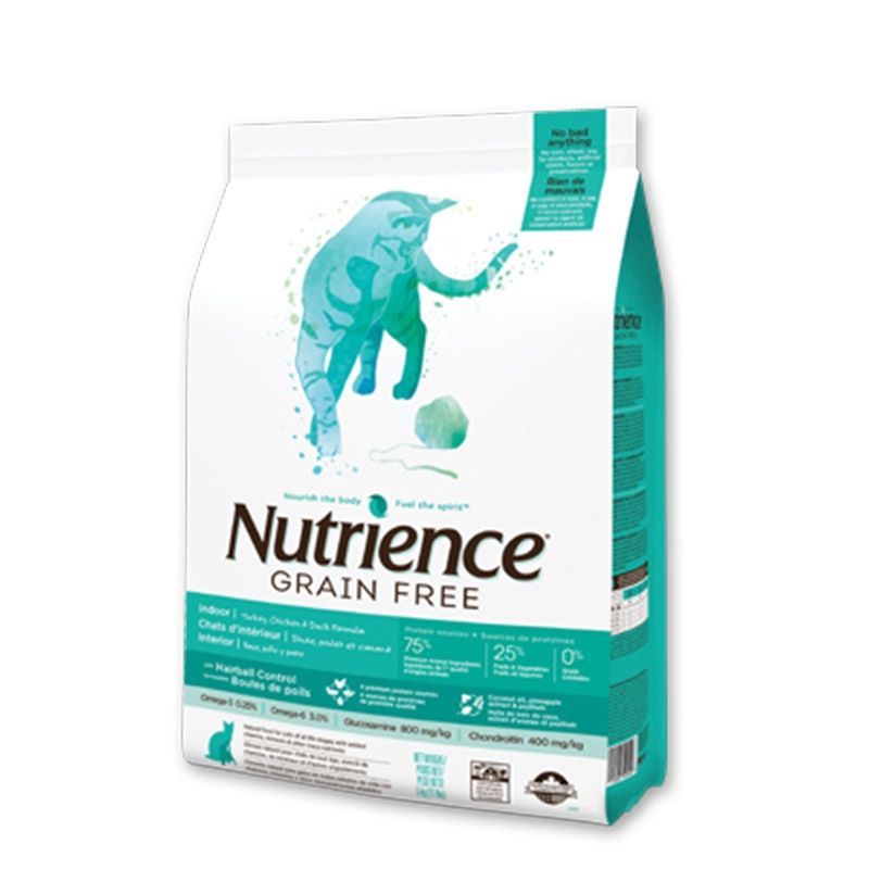 NUTRIENCE - Nutrience Grain Free - Alimento Gato Indoor 2.5 KG