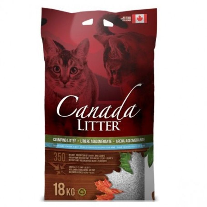 GENERICO - ARENA SANITARIA CANADA LITTER TALCO 18 KG