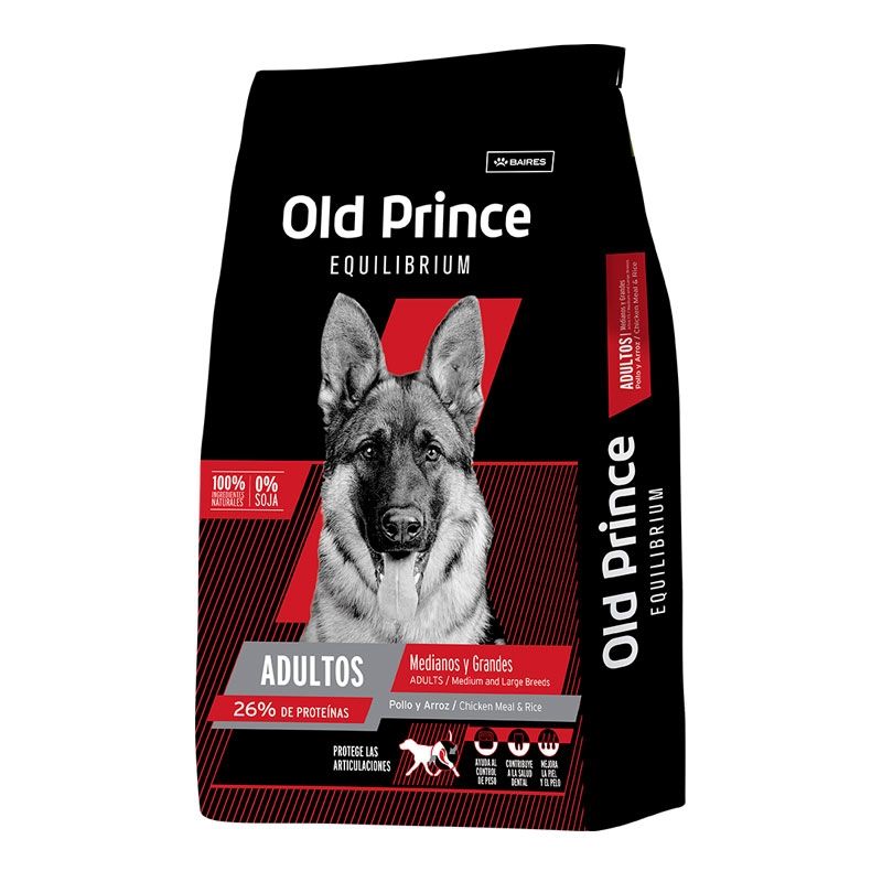 OLD PRINCE - Old Prince - Alimento Adultos Medianos y Grandes 15 KG