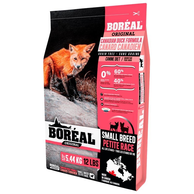 BOREAL - Boreal - Alimento Original Perro Razas Pequeñas Pato 5.44 KG