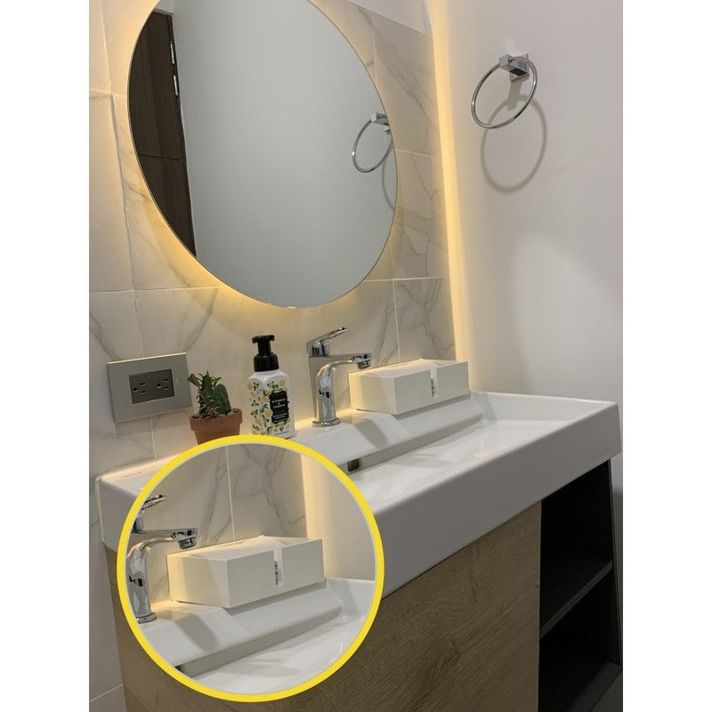 FMFURNITURE - Toallero Tonga - Blanco