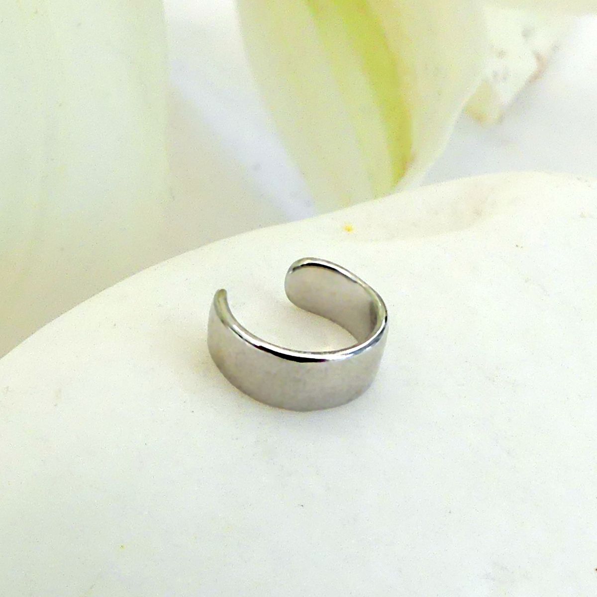 GENERICO - Earcuff Silver - Azul Zafira