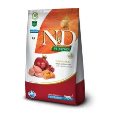 N&D - Pumpkin - Alimento para Gato Castrado Pollo y Calabaza 7.5 KG