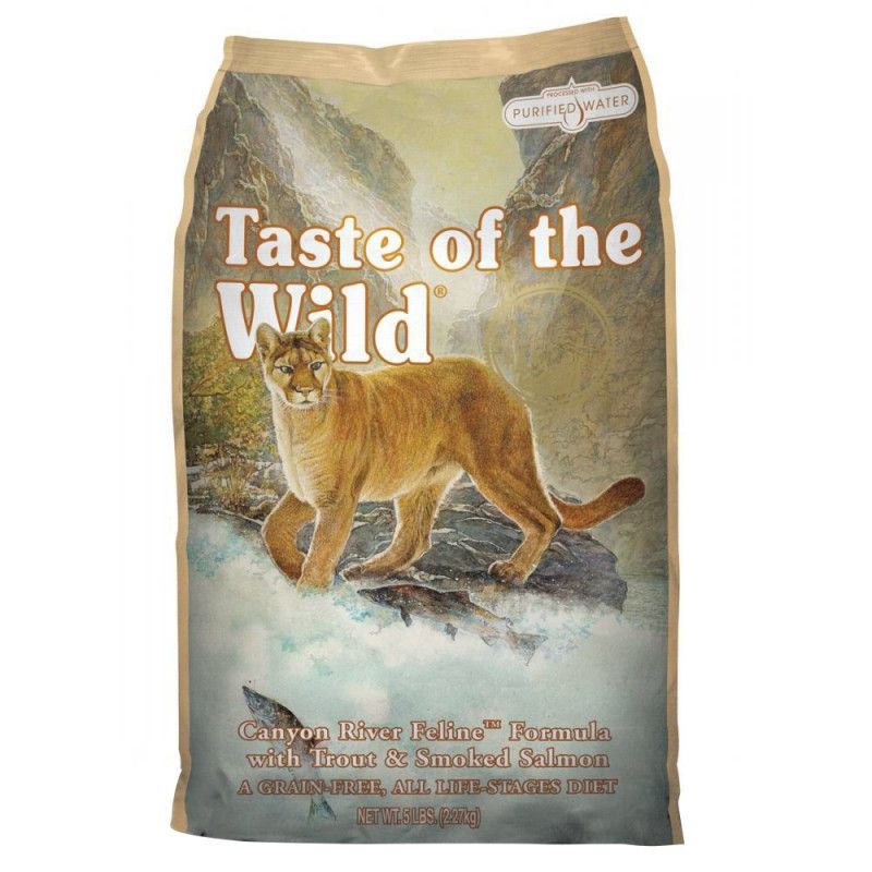 TASTE OF THE WILD - Taste Of The Wild - Canyon River Feline Trucha Y Salmón 2 KG