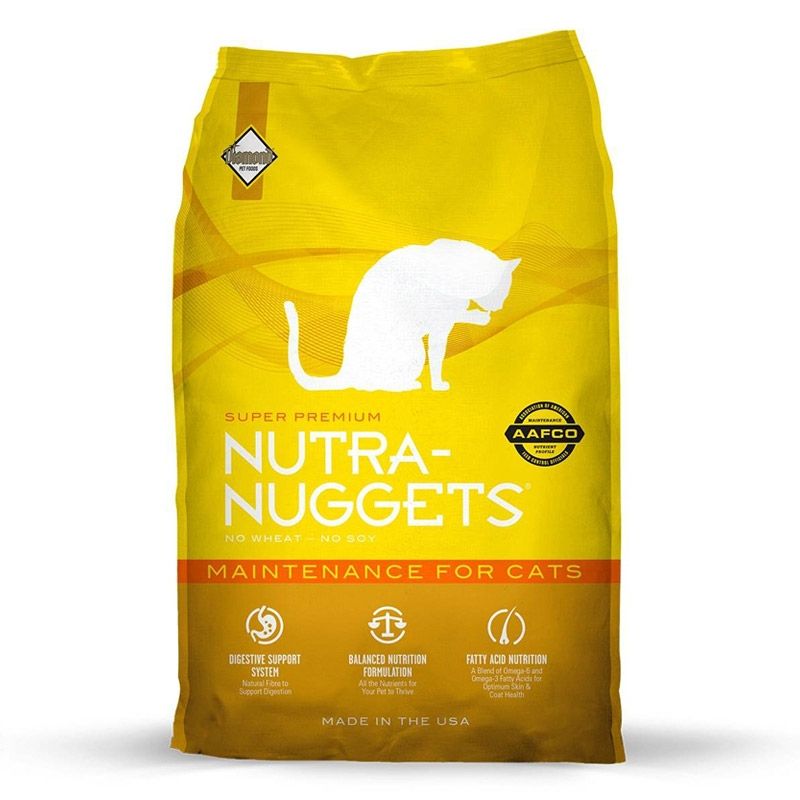 NUTRA NUGGETS - Nutra Nuggets - Alimento Súper Premium Mantenimiento Gatos 7.5 KG