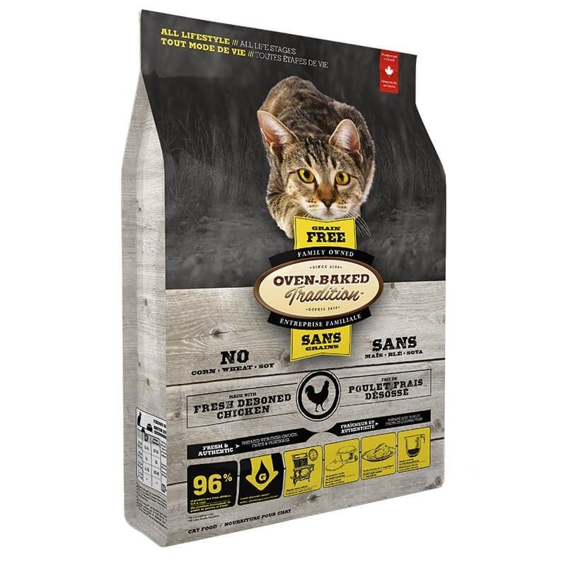 OVEN BAKED TRADITION - Oven Baked Tradition - Alimento para Gato Grain Free Pollo 2.27 KG
