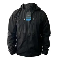 BLUE MOUNTAIN - Chaqueta Outdoor Corta Viento Hombre Termica Impermeable Liquidacion