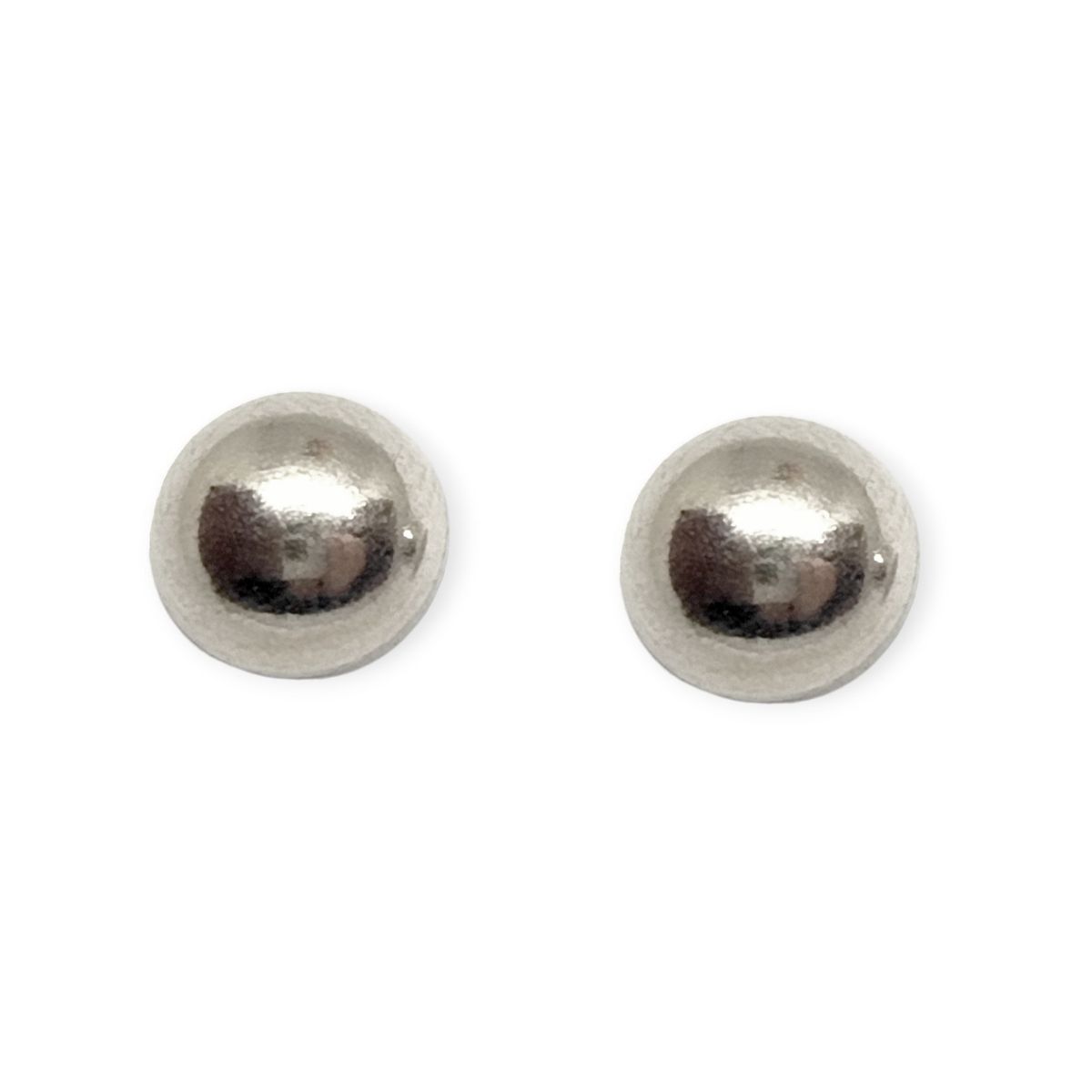 COGGIOLA - Aros Media Bola 10mm Plata Fina 925